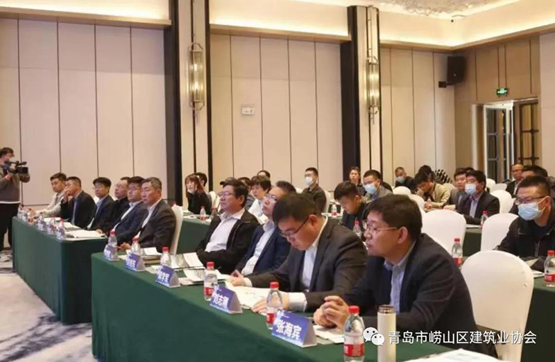 全面推進“黨建強、發(fā)展強” 嶗山論建 2021“四新”推廣裝配式建筑交流 觀摩會成功舉行(圖2)