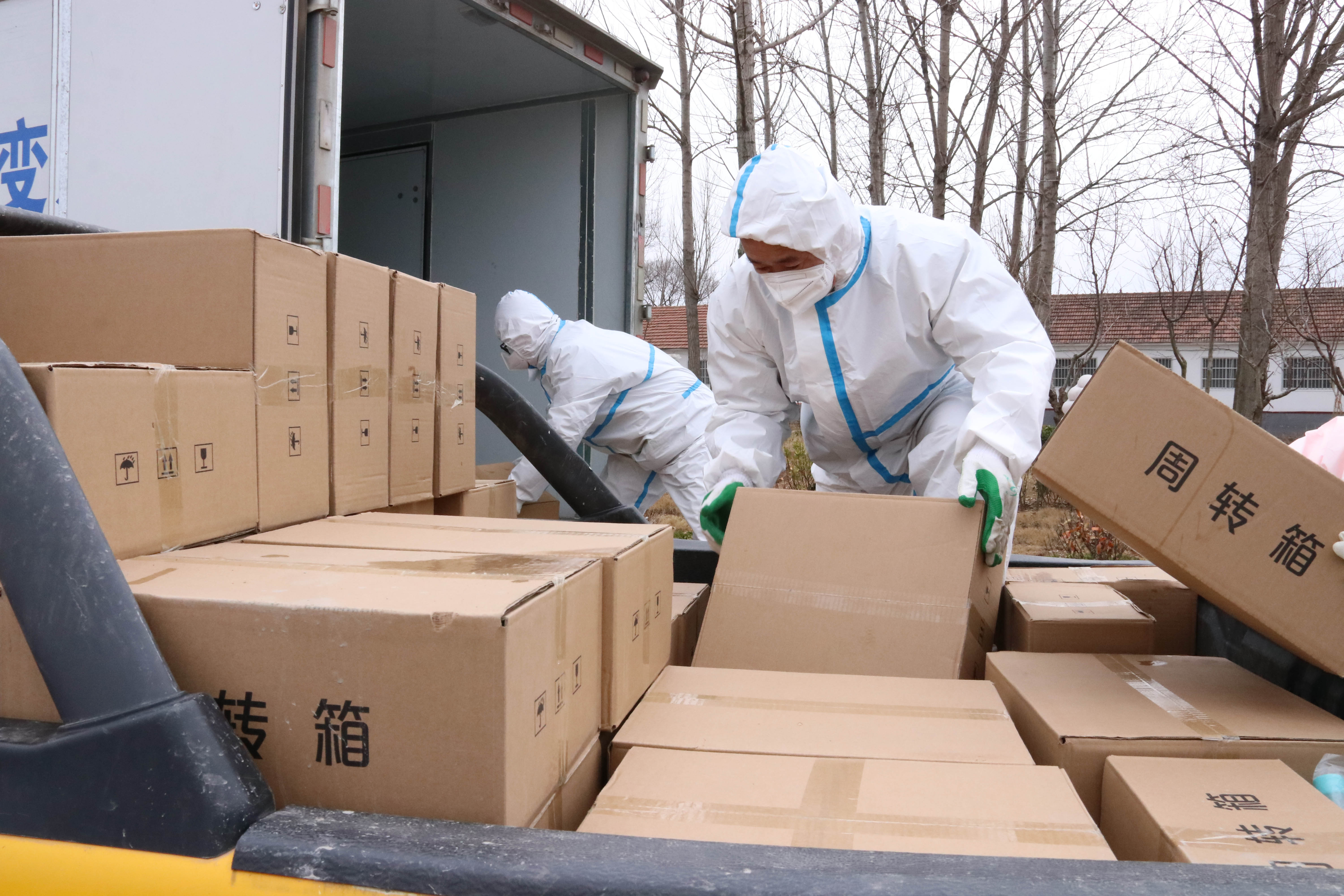 “疫”不容辭|中建聯(lián)合攜手嶗山區(qū)建筑業(yè)協(xié)會(huì)助力萊西，共同抗疫(圖4)