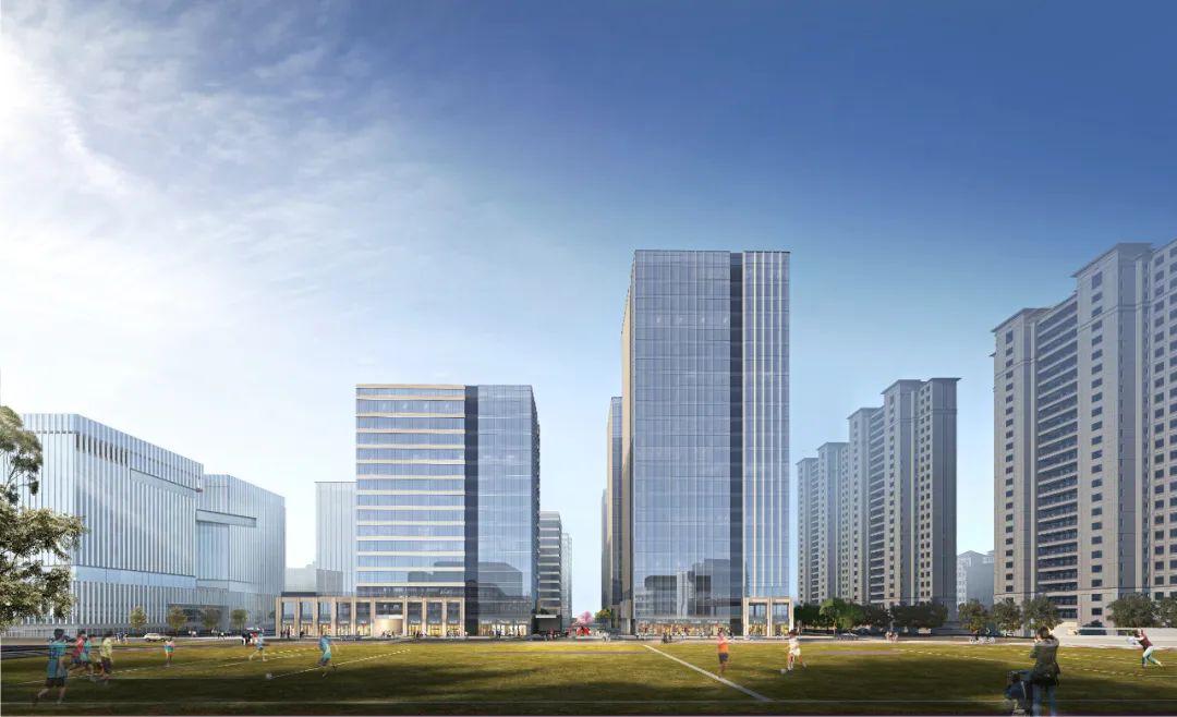 傾心匠筑，未來可期|德才創(chuàng)新中心辦公樓喜封金頂(圖4)