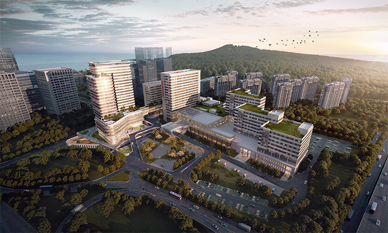 青島大學附屬醫(yī)院國際醫(yī)療中心(圖1)