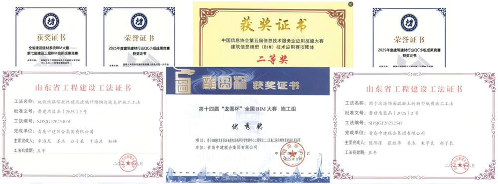 中建聯(lián)合青島地鐵紅島線網(wǎng)運(yùn)營控制中心項(xiàng)目喜封金頂(圖3)