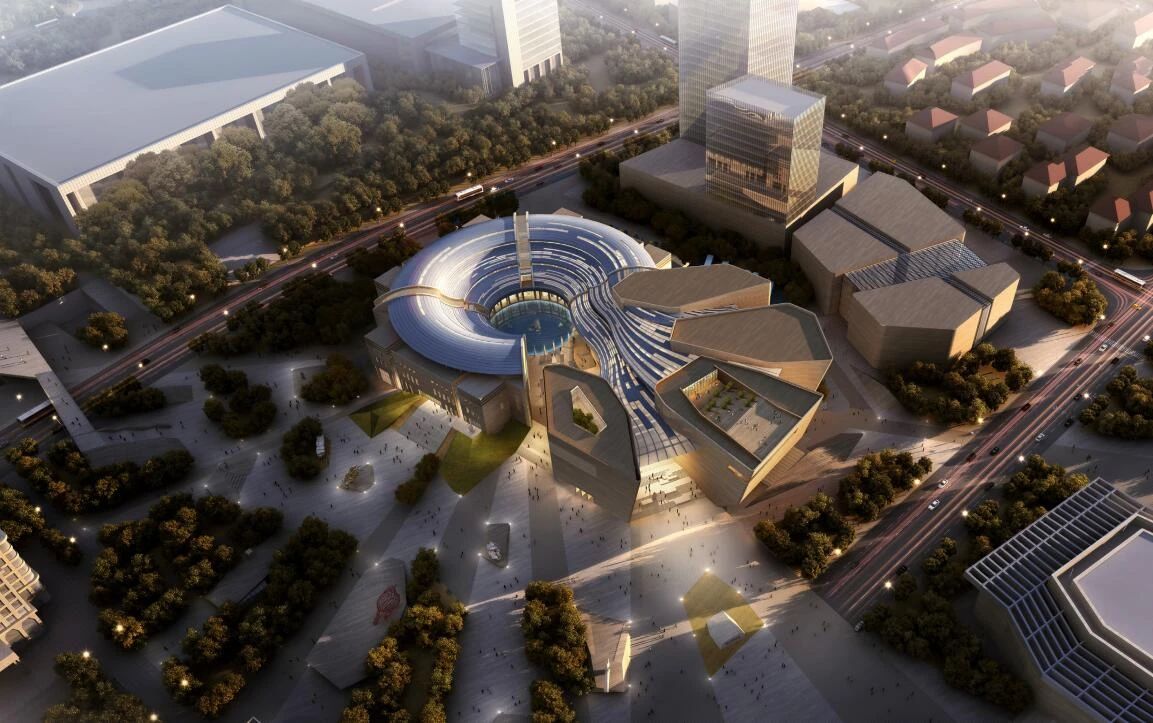 中建聯(lián)合|打造城市文化新空間，青島博物館擴(kuò)建工程正式開工(圖6)